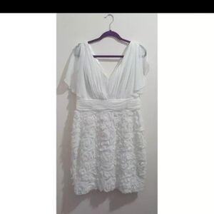 JS Collections White Dress